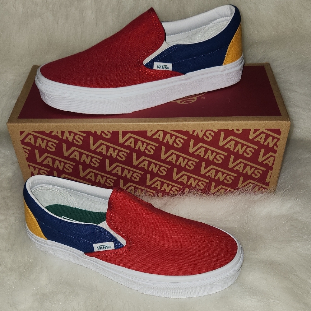 Vans Multicolor Slip-On Shoes